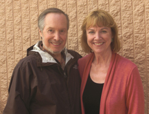 portrait of authors Michael Hinden and Betsy Draine