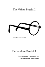Single-lens eyeglass in black and white