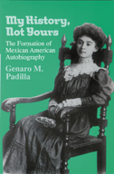 cover of Padilla's book has an old photo of a Mexican woman of the upper classes seated in a chair