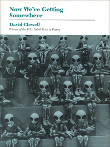 The cover of Clewell's book is illustrated with a bizarre photo of a room full of stuffied UFO alien dolls.