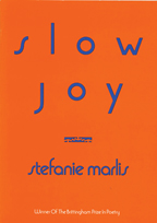 Cover is orange with blue title text in a lowercase sans serif font