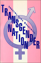 The cover of the Transgender book has a pink cover.