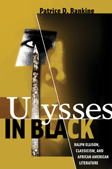 Cover of book is yellow, brown and black, with a black and white photo of an eye.