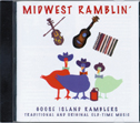this CD is illustrated with a cartoon-like illustration of three ducks in cowboy hats. Above them float a violin, a guitar and a rug. One duck holds a jug.
