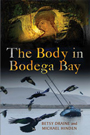 book cover with a painting of an angel above the title. Below the title a sail boat sinks into a body of water as large birds circle