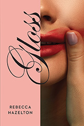 Cover of Gloss showing thumb smearing lipstick over mouth