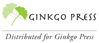 The logo for Ginkgo Press is two crossed Ginkgo leaves in green. This logo is only to be used in connection with publicity for this book.
