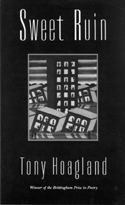 cover of Sweet Ruin displays black and white abstract images of buildings