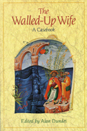 cover of the Walled-Up Wife has an ancient illustration of a woman walled-up in a bridge
