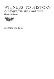 Von Elbe's book is white with black text and a small black image of leaves.
