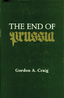 cover of Craig is just type, with Prussia in germanic font