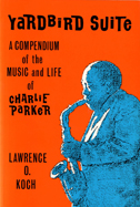 Cover of book is orange with a blue image of a man playing the saxophone.