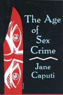Cover of The Age of Sex Crime is black with an image of a red knife on the left.
