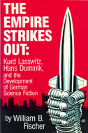 Cover of book is red with white text and an image of a hand holding up a knife.