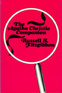 Cover of Fitzgibbon is pinkish red with a magnifying glass examining the title.