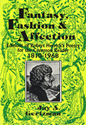 Cover of book is green with a black and white image of Robert Herrick.