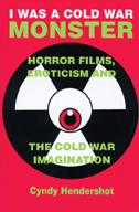 Cover is red with a cartoon eyeball looking out of a cold war era fallout shelter symbol.