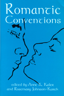 Book cover is blue with an image of two people about to kiss.