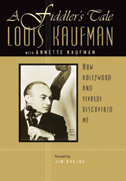 cover of Kaufman centers around old photo of Kaufman and violin