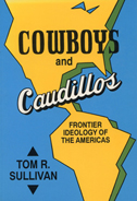 The cover of Sullivan's book features a simple graphic of North and South America.