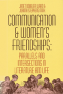 Cover of book is yellow with reddish illustrations of women on the bottom of the cover.