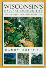 cover of Hoffman's book has four photos of Wisconsin's natural environments
