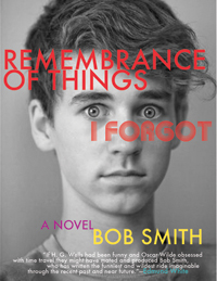 The cover of Smith's book is illustrated with a black and white photo of a wide-eyed boy in his early teens.                