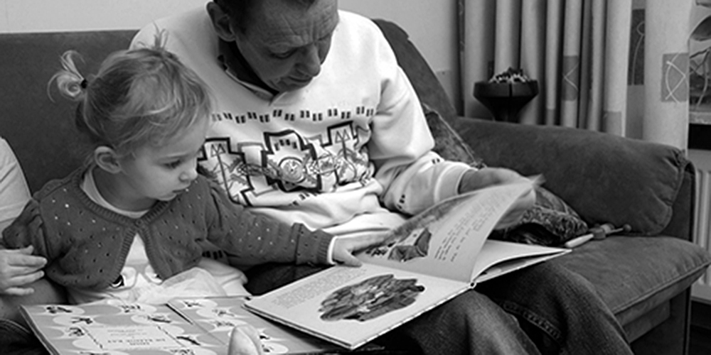 reading to a child